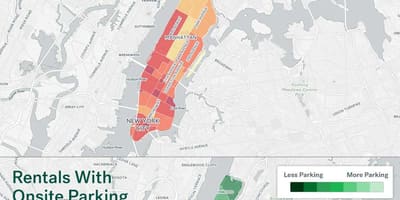 New york götunni bílastæði kort Manhattan